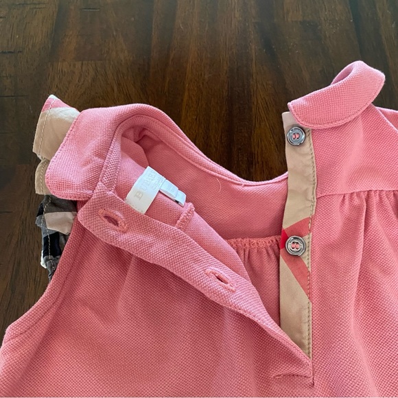 Burberry Classic Pink Blush Baby Dress - Picture 5 of 8